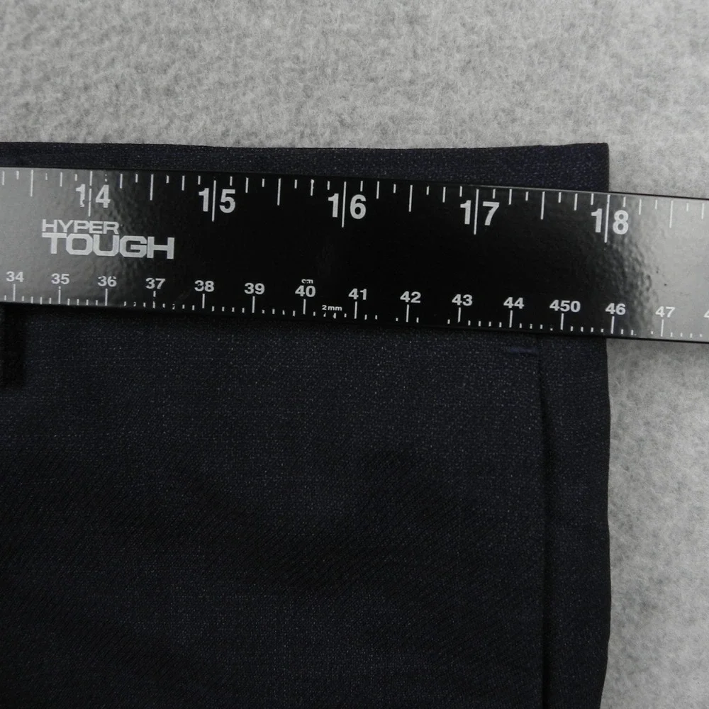 Banana Republic Pants Mens 36x30 Modern Slim Fit Wool Dress Suit Flat Front Blue